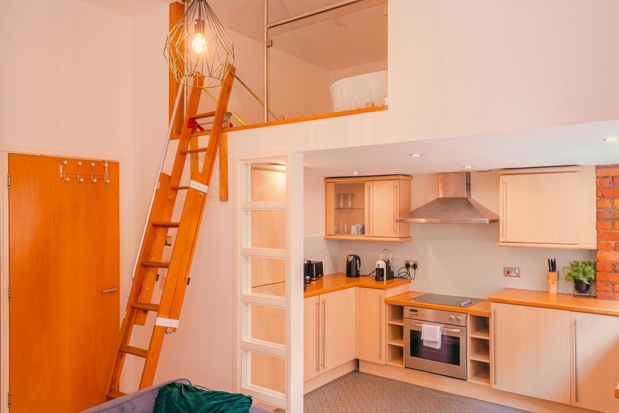 Chic Georgian Flat In Central Manchester Eksteriør billede