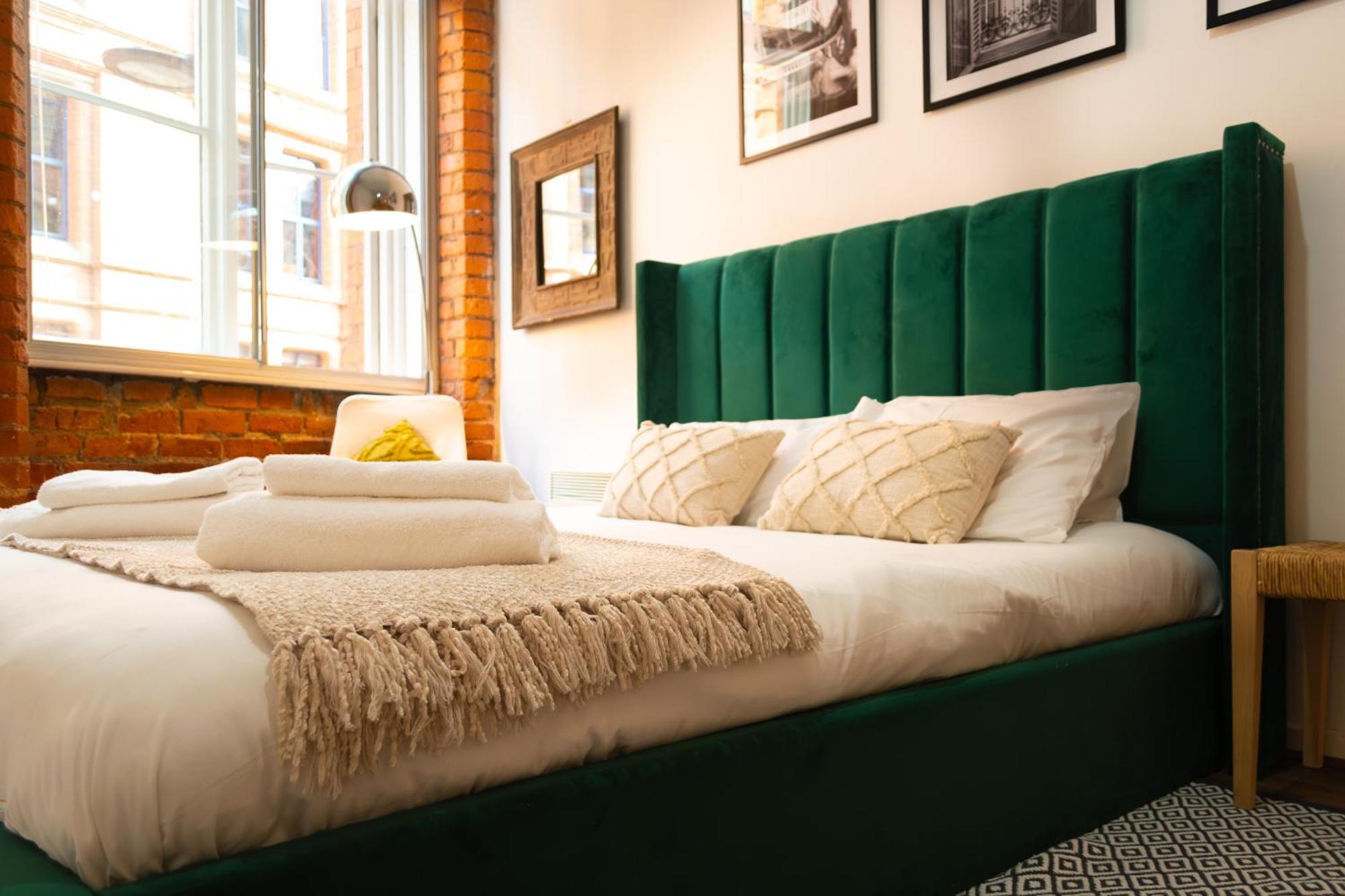Chic Georgian Flat In Central Manchester Eksteriør billede