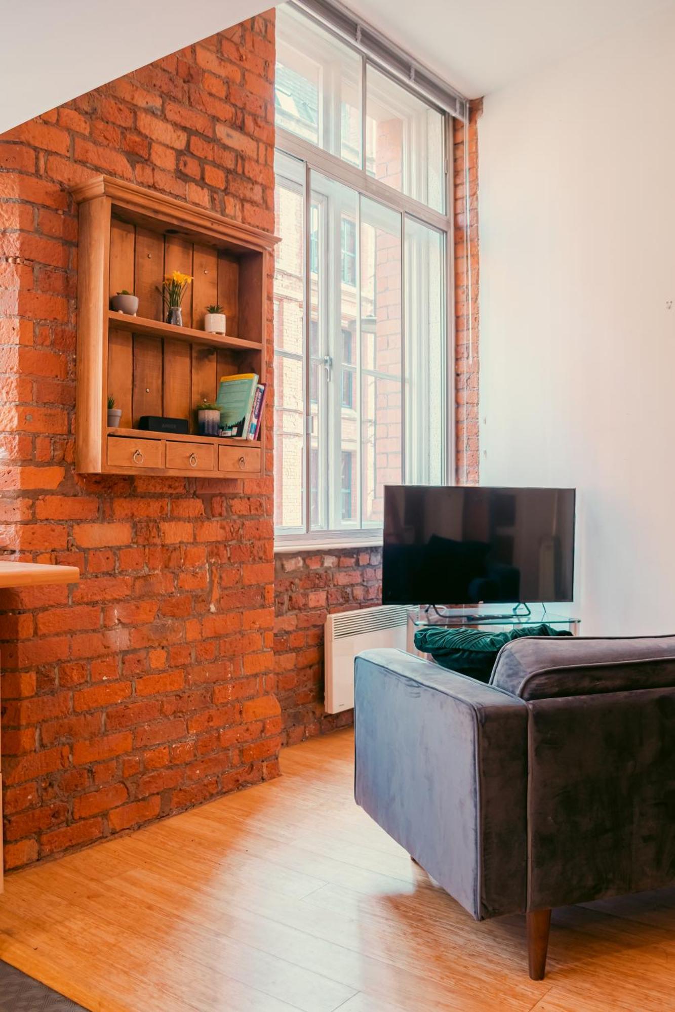 Chic Georgian Flat In Central Manchester Eksteriør billede