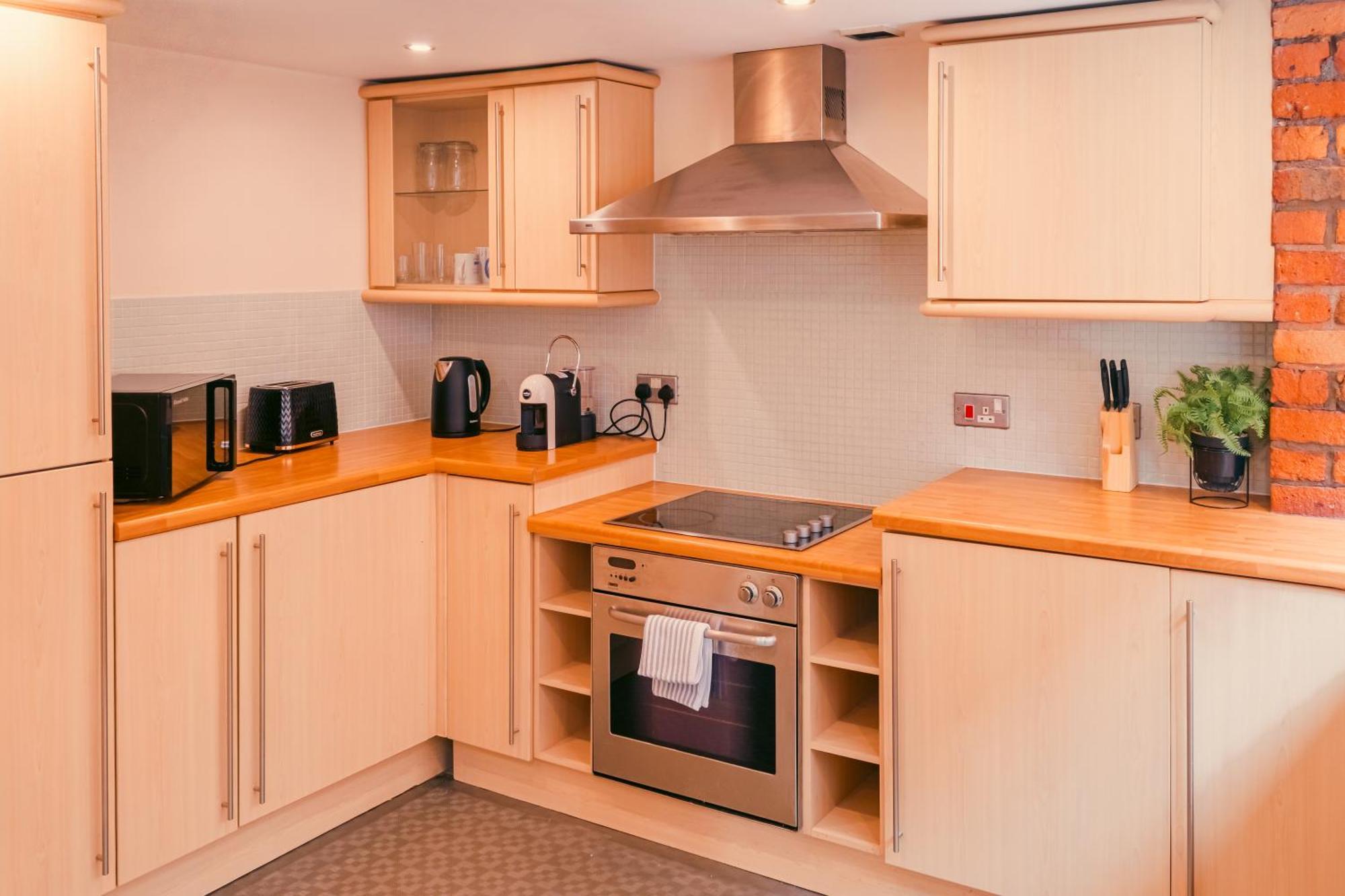 Chic Georgian Flat In Central Manchester Eksteriør billede