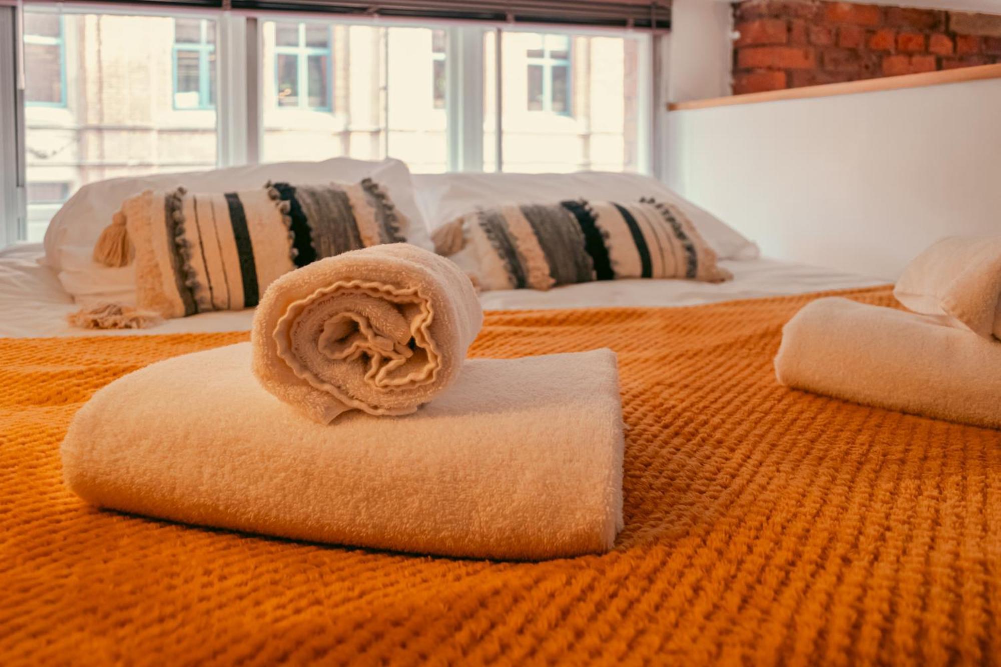 Chic Georgian Flat In Central Manchester Eksteriør billede