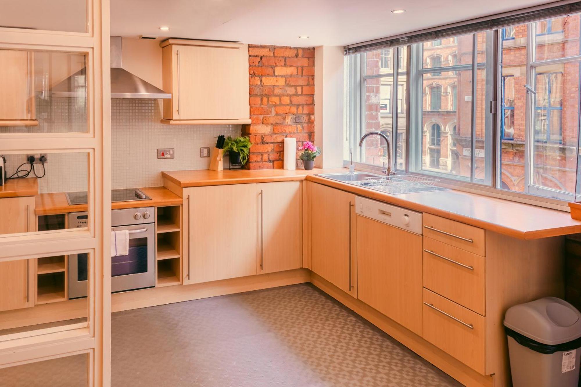 Chic Georgian Flat In Central Manchester Eksteriør billede
